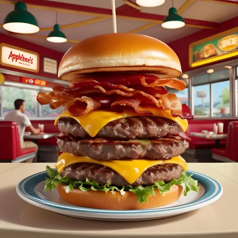 Applebees Handcrafted Burgers Menu Prices