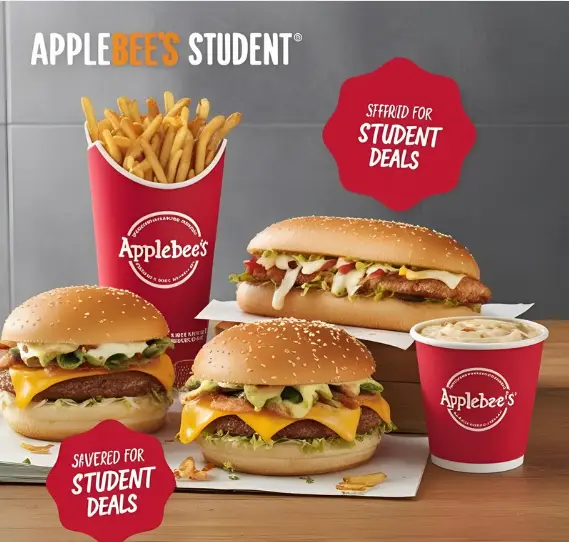 Applebees Menu Student Deals Prices