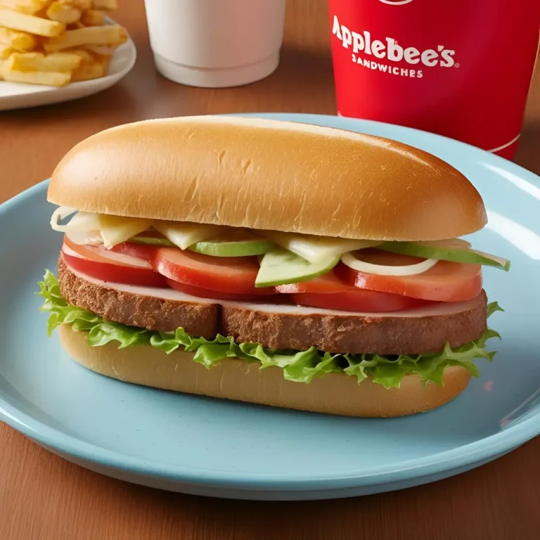 Applebees Sandwiches & More Menu Prices 2025