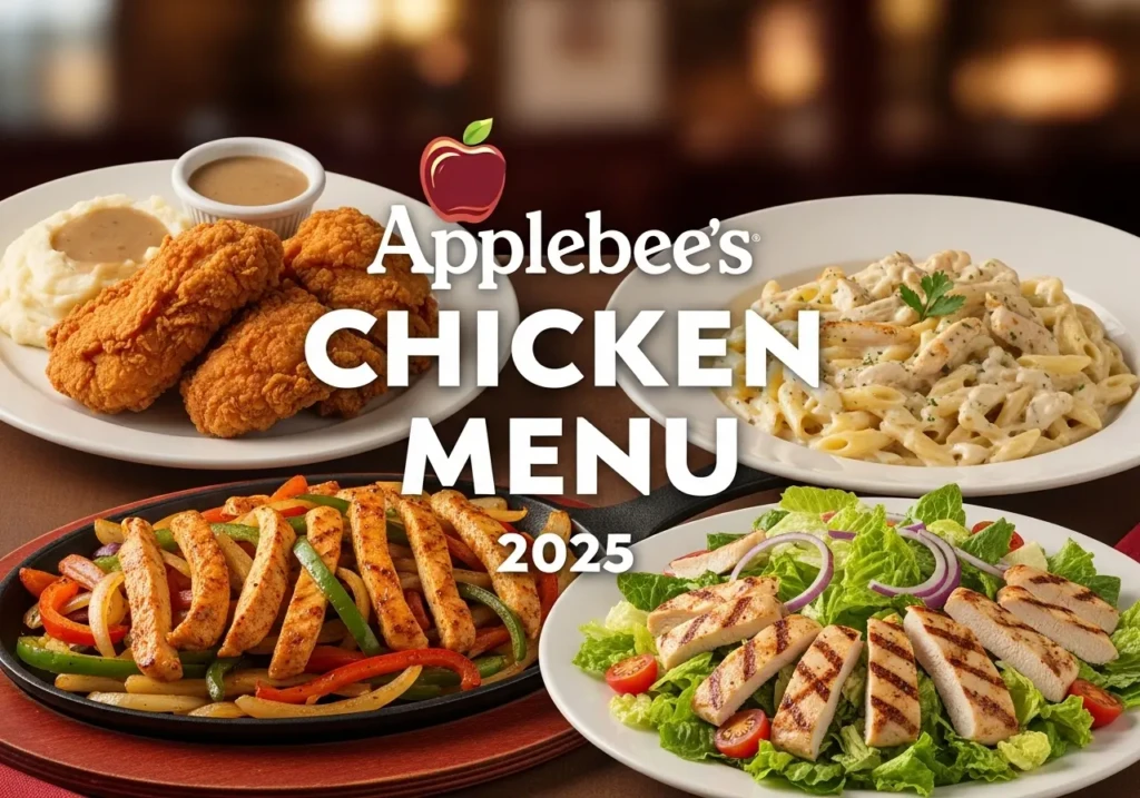 applebee's chicken menu updated