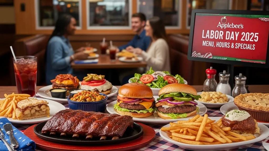 Applebee’s Labor Day 2025 Menus