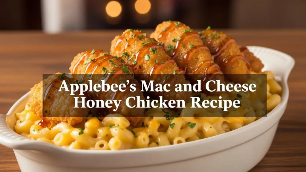 Applebee’s Mac and Cheese Honey Chicken Recipes