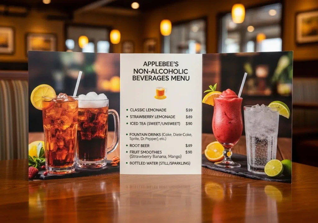 Applebee's Non-Alcoholic Beverages Menu