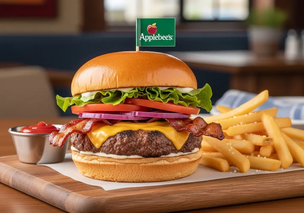 Applebees Classic Bacon Cheeseburger