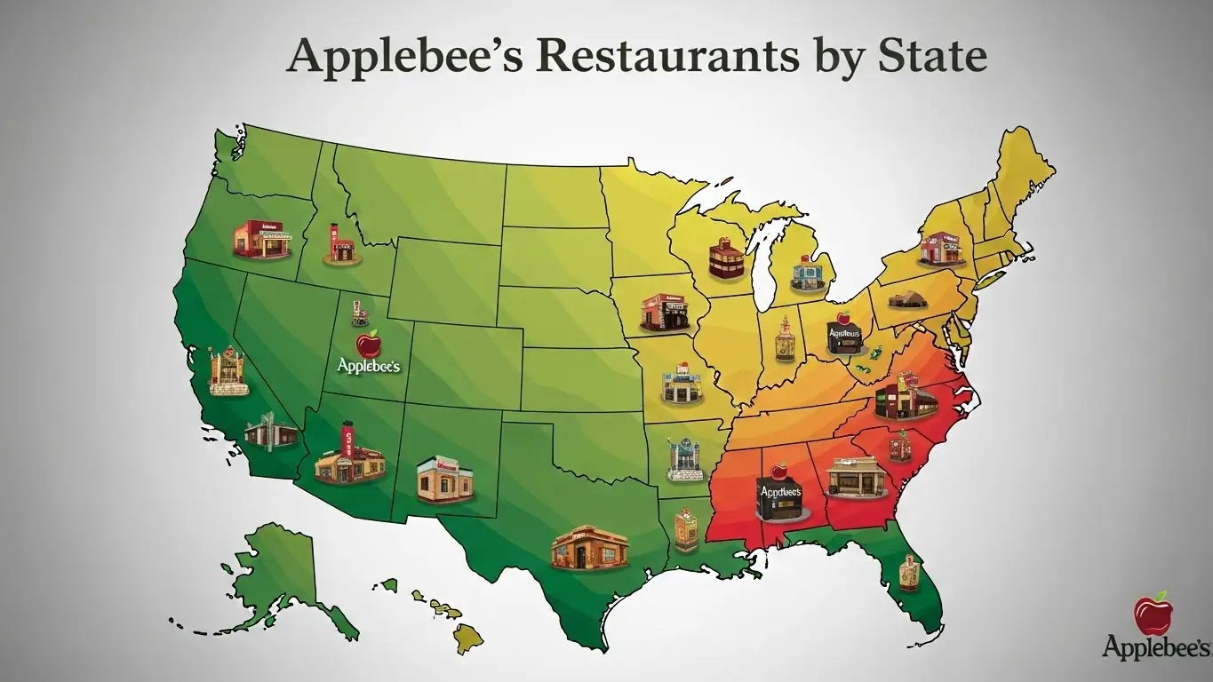 Applebees Restaurants by State