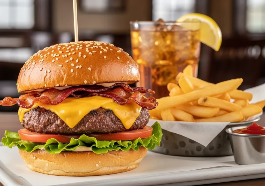 Classic Bacon Cheeseburger.