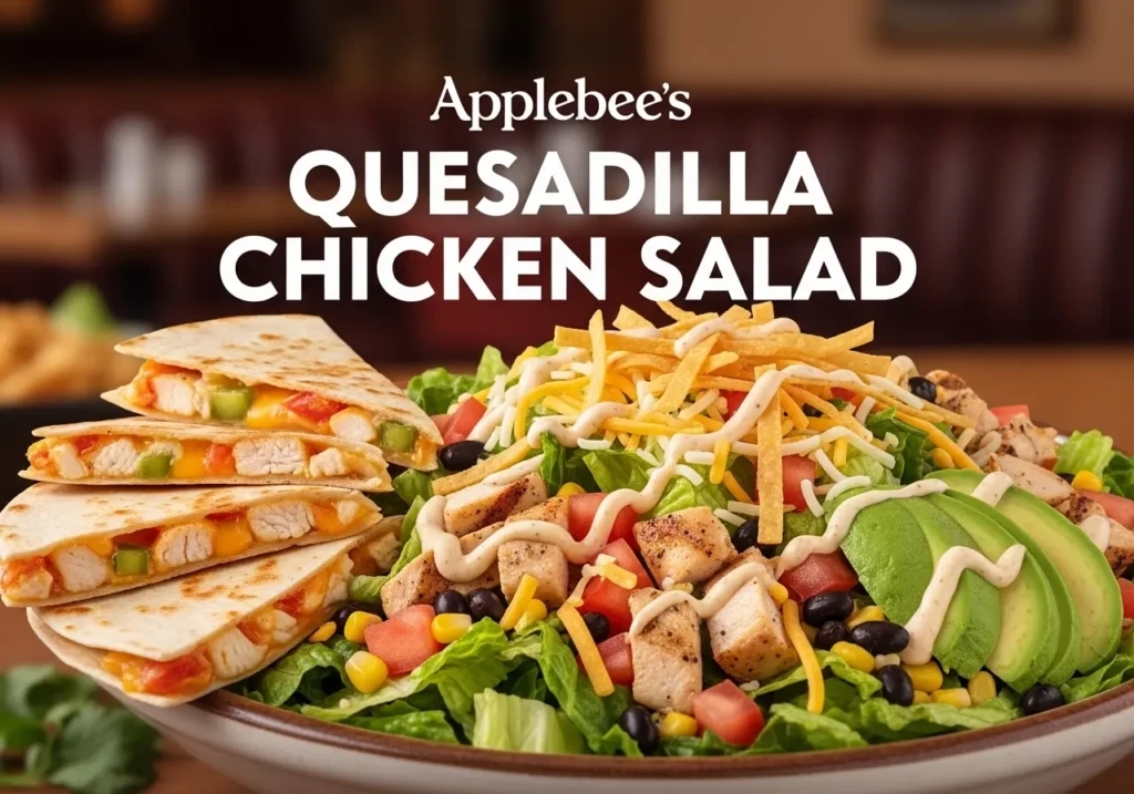 Quesadilla chicken salad